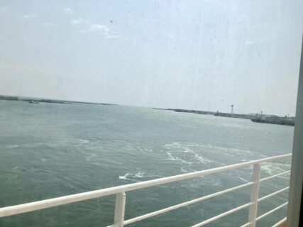 フェリー⛴️に乗って北海道入り