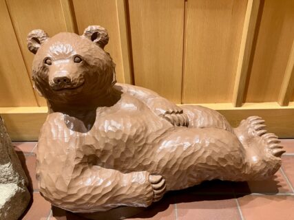 Berryの植樹と熊おじさん