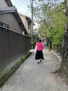 京都は秋晴れ