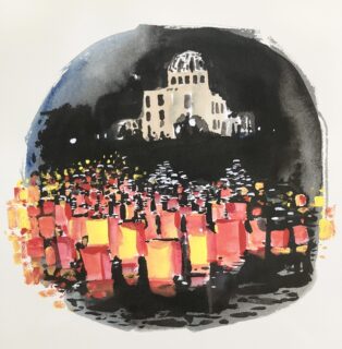 戦後８０年の原爆記念日