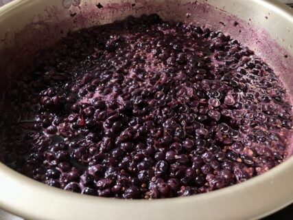 「THE WORLD」で採れたぶどう🍇から作るコンフィチュール